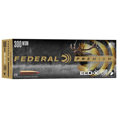 WSM 200GR ELD-X POLYMER TIP BOAT TAIL 20/BOX Ammo