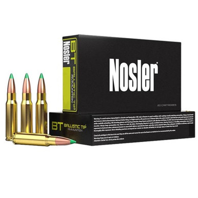 LER BT (BALLISTIC TIP) 30-06 125GR 20/BX Ammo