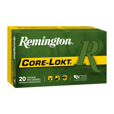  ROBERTS 117GR CORE-LOKT SOFT POINT 20/BOX Ammo