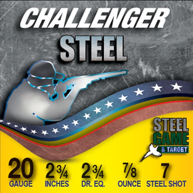 GAUGE 2-3/4 7/8OZ #7 STEEL SHOT 250/CASE Ammo