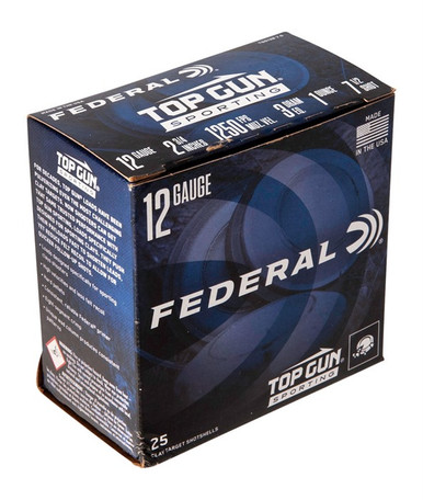  TOP GUN 12GA 2.75 #7.5 1 OZ 25/ Federal Ammo