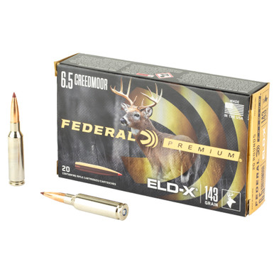  PREM 6.5CRD 143GR ELD-X 20/Box Ammo
