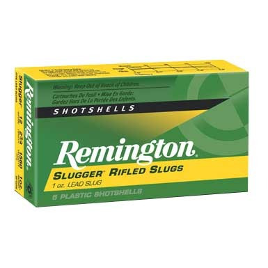 GAUGE 2-3/4 Inch 4/5 OZ RIFLED SLUG 5/BOX Ammo