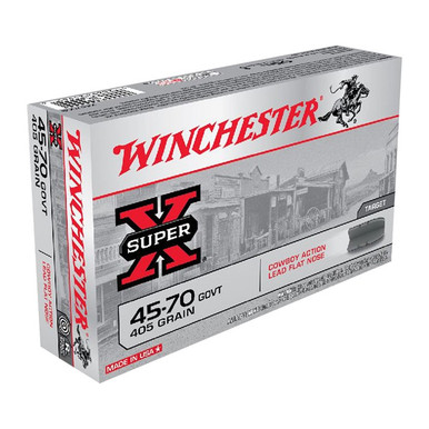 70 GOVERNMENT 405GR LEAD FLAT NOSE 20/BOX Ammo
