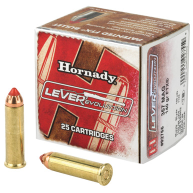 nady LeverEvolution 357MAG 140 Grain FlexTip 25 Round Box 92755 Ammo
