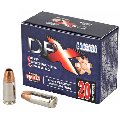 bon Deep Penetrating X Bullet 9MM P 115 Grain Barnes X 20 Round Box DPX09115 Ammo