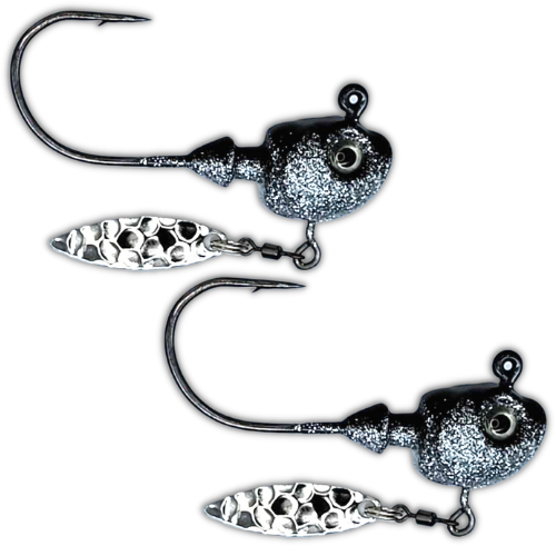 Silver Black Splash (2 pack)