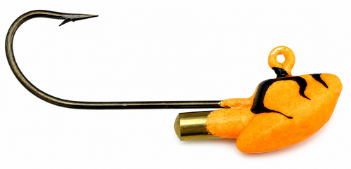 Big Sky Jigs Erie Stand Up Rattle Jig in Orange / Black