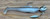 Big Sky Silver Black Splash Hecla Hammer jig rigged with Z-Man 4 inch Bad Shad paddle-tail swimbait