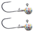 Glow - Wonderbread Ball Jig (2 pack)