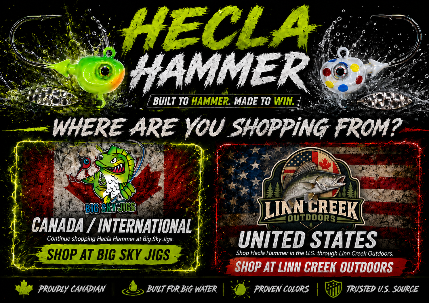 Hecla Hammer - Canada International or United States