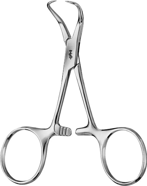 Aesculap Backhaus Towel Clamp, 90mm, 3.5none