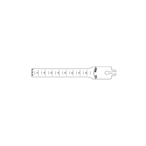 DiaMax Sagittal Saw Blade 90.0mm Long x 19.1mm Wide x 0.97 mm Thick