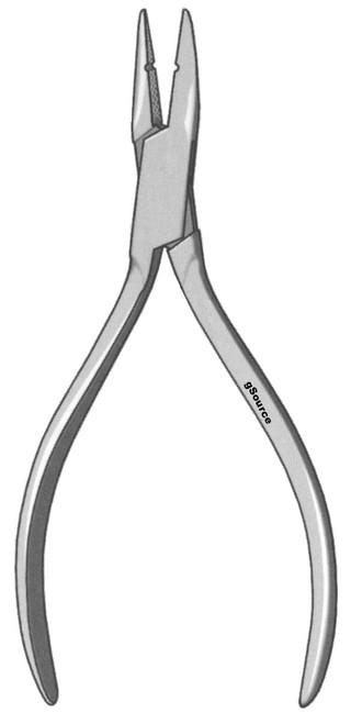 gSource Needle Nose Pliers 5.25IN, Delicate w/ Guide