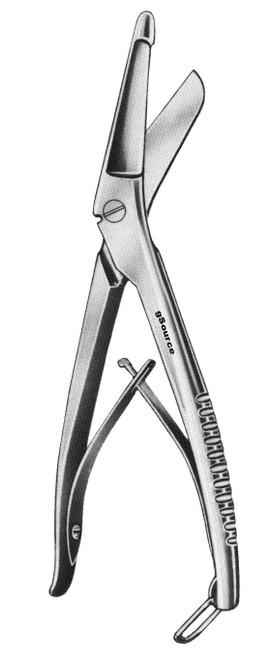 gSource Utility Shears 8none Serrated Blade Locking Clip