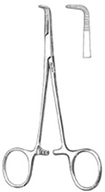 Integra-Miltex Baby Mixter Forceps, 5.375none (137mm), Fully Curved, Extra Delicate