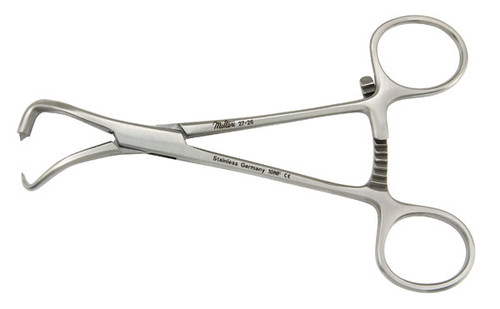 Integra-Miltex Bone Reduction Forceps, 5.25none (13.3cm), Ratchet, Pointed Jaw w/ Step