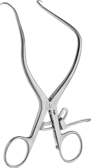 Aesculap De'Bakey Femur Retractor for Adult 145mm, 5.75none