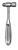 gSource Cloward-Style Mallet 7.5IN, 8oz [227g], Head Stainless Steel Diameter 20mm, Stainless St...