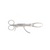 KYON Fine Touch Forceps / 176 LG Point- to Point, Straight Max Span 60mm, Ti Alloy, SS
