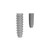 OrthoSta Interference Screw, for 4mm Tape, 13mm, T8 Star Recess, TI-6AL-4V