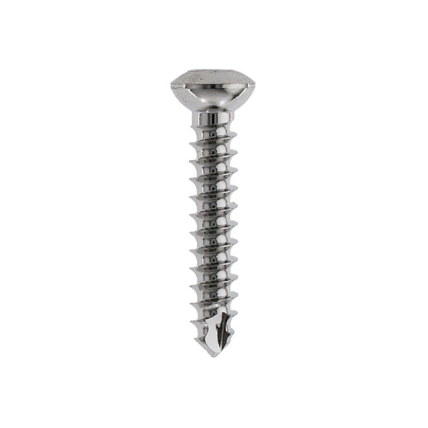 1.0mm Cortical Screw, Self-tap, Cruciform, Stainless-4mm