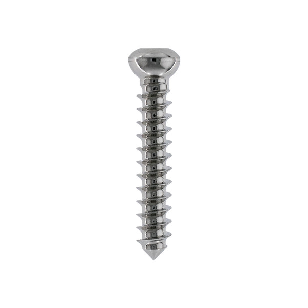 2.4mm Cortical Screw, Non Self-tap, Cruciform, Stainless-6mm