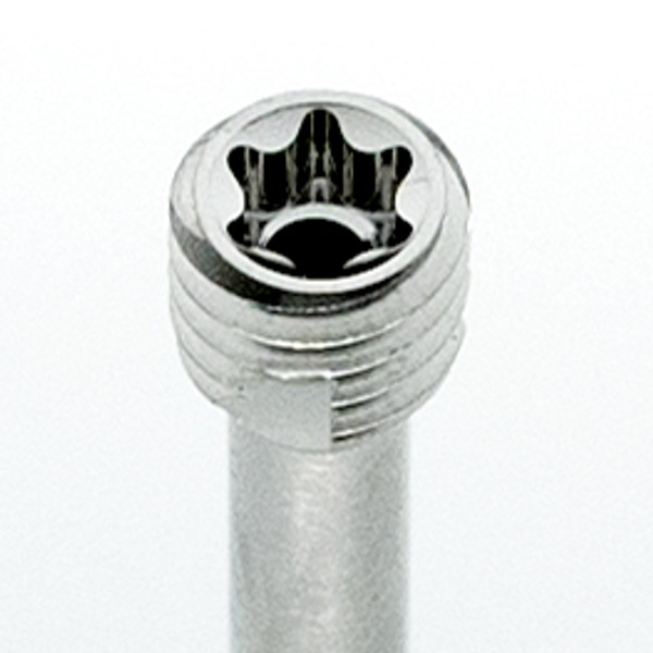 2.4mm Countersink Compression Screw, T8 Star, Stainless-18mm