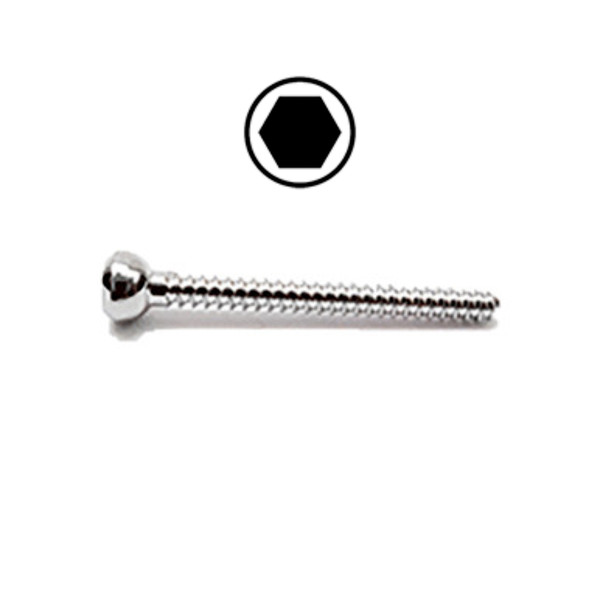 2.4mm Cortical Screw, Self-tap, Hex, Stainless-6mm