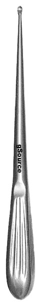 gSource Brun Curette 7none Hollow Handle Straight  Oval #5/0