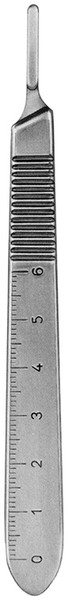 gSource g2 Scalpel Handle #3S mm/cm Scale, 5none