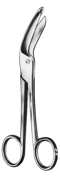 gSource Hercules Scissors 7.5none One Serrated Blade Heavy