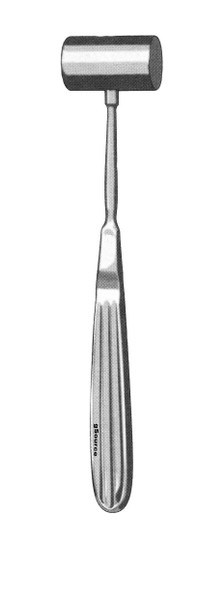 gSource Mini Mallet 6.5none, 4oz [113g] Head, Stainless Steel Convex Diameter 20mm