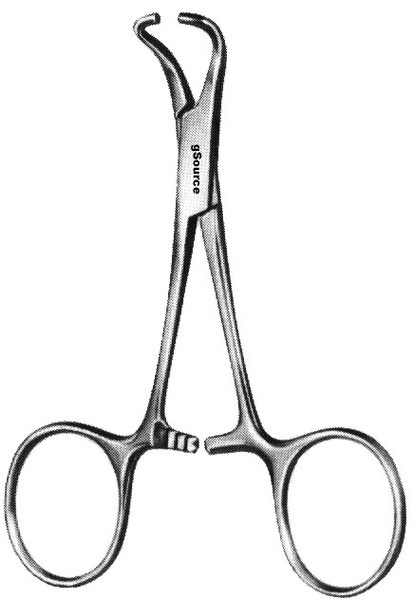 gSource Peers Towel Forceps 5.75none