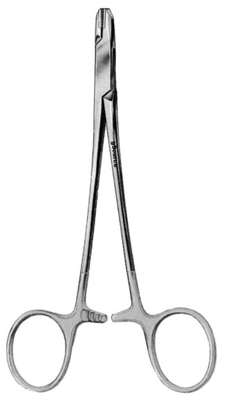 gSource Wire Twisting Forceps 6none Tungsten Carbide 4mm Square Tip