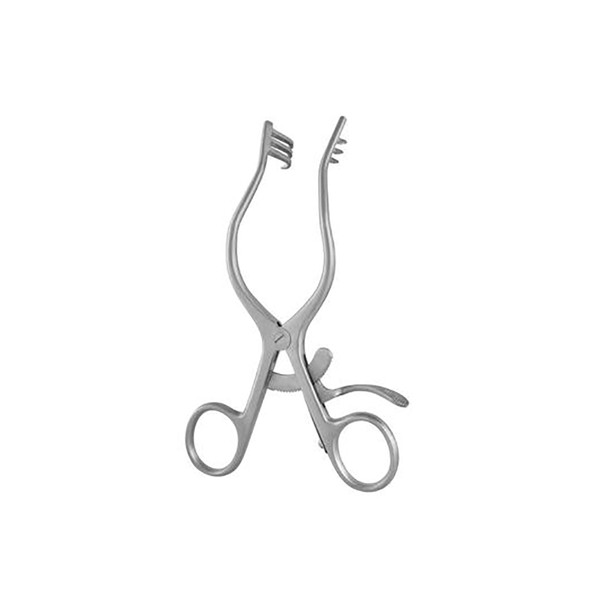 gSource Wullstein-Weitlaner Retractor 6IN, Sharp 3x3