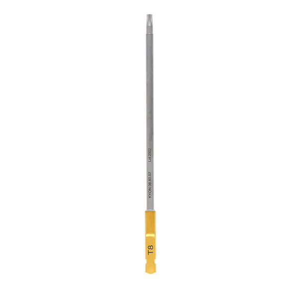 KYON Screwdriver Insert / T8 Compatible with Torx 8, SS
