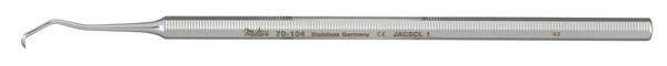 Integra-Miltex Jacquette Scaler 6none (155.5mm), Single-Ended, No. 1, Octagonal Handle