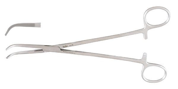 Integra-Miltex Lahey Forceps, 7.75none (200mm), Curved