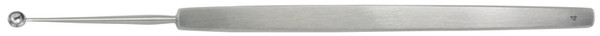 Integra-Miltex MEYERHOEFER Chalazion Curette 5none (127mm), Size 0, 1.5mm Diameter