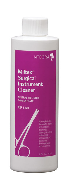 Integra-Miltex MILTEX Surgical Instrument Cleaner, 8 oz, Case/12