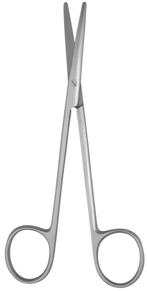 gSource Metzenbaum Scissors 6in Curved Left-Handed