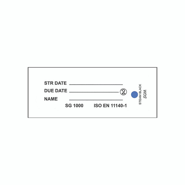 EverGreen Small Paper Label with Indicator for All Sterilization Containers (Pkg of 100)