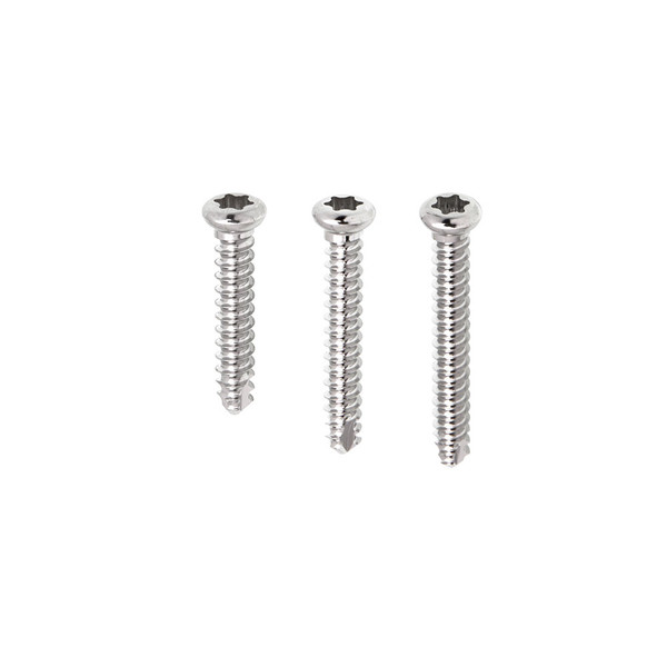 3.5mm Cortical Screw, Low Profile, Self-tap, T15 Star, Stainless-10mm