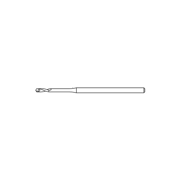 1.1mm Signature SS Wirepass Drill w/J-Notch-2 Flutes