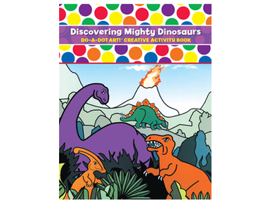 Do A Dot Art Activity Book - Dinosaurs