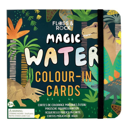 Floss & Rock Magic Water Cards - Dinosaur Floss & Rock Magic Water Cards - Dinosaur