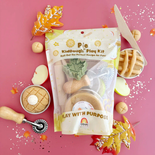 Apple Pie Sensory Play Dough Kit
