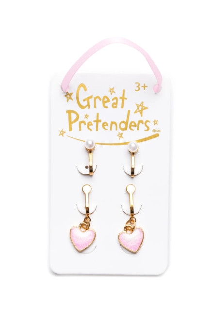Boutique Cute & Classy Clip Earrings 2 pairs