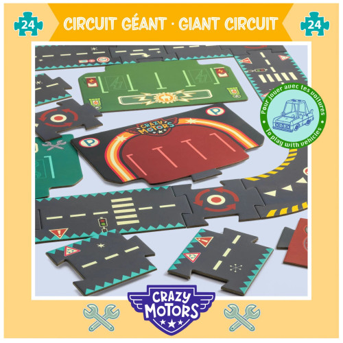City Circuit 24pc Giant Puzzle